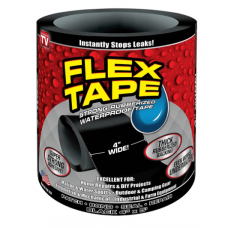 Клейкая лента 100 мм 152 см чёрная Flex Tape 